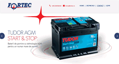 Desktop Screenshot of fortec.ro