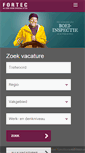 Mobile Screenshot of fortec.nl